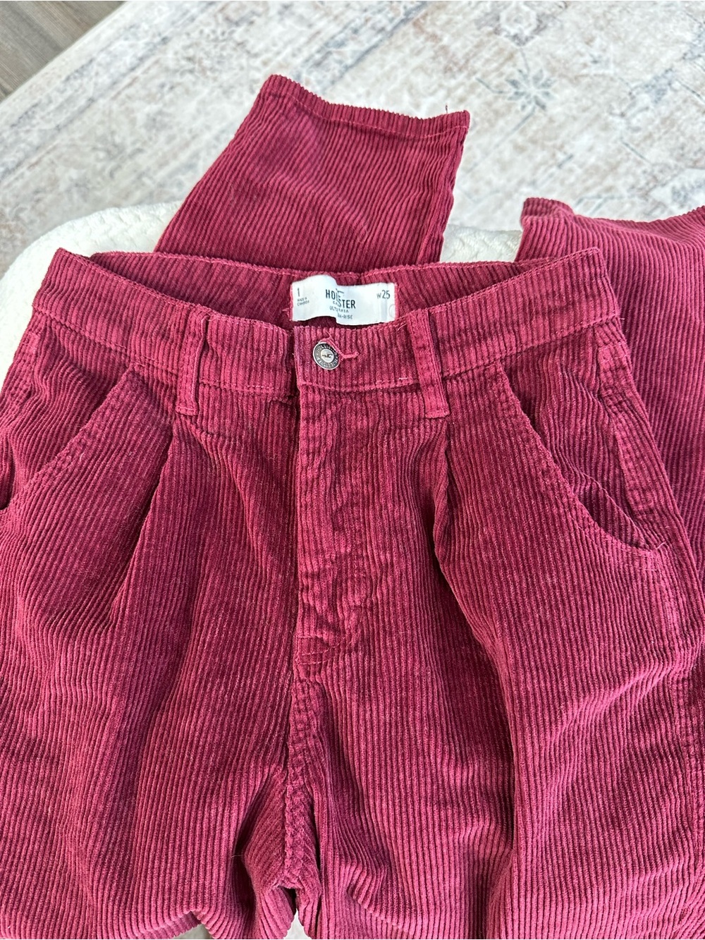 Hollister corduroy pants